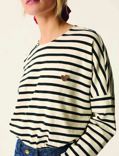 Marinière Filly marine ou fox DES PETITS HAUTS