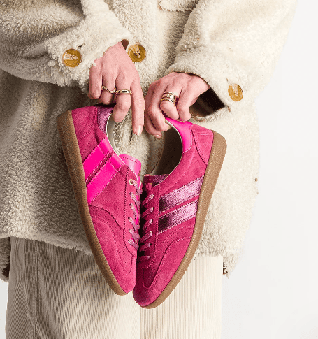 Baskets Metallic Bambino CAVAL