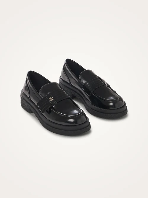 Mocassins Loan noir Vanessa Wu