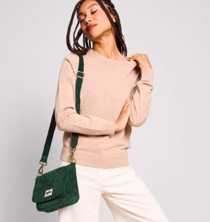 Sac Margault Velours Sapin HINDBAG