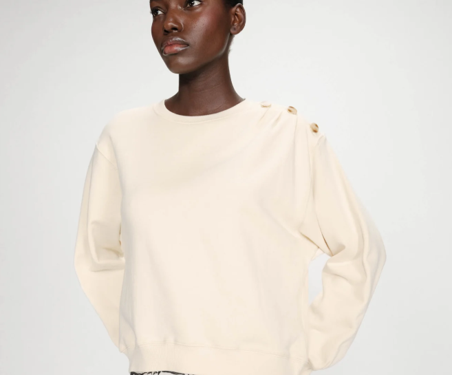 Sweat Vonan à boutons GRACE AND MILA