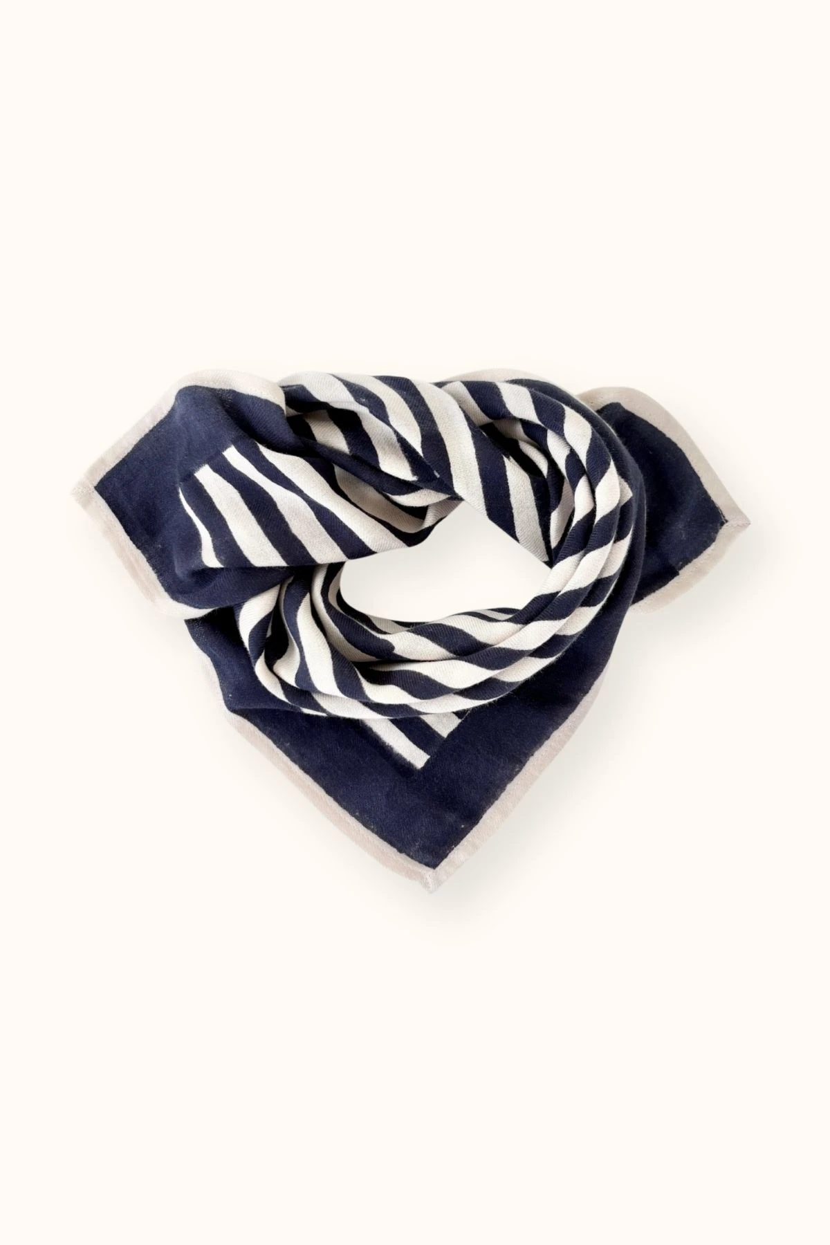 Small foulard Manika rayures météorite APACHES